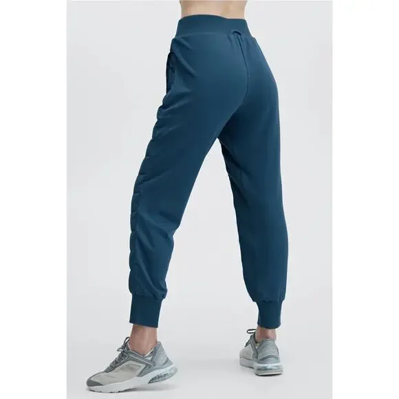 New Fabletics Aspen Puffer Jogger Blue Nova size 1X - Picture 2 of 10